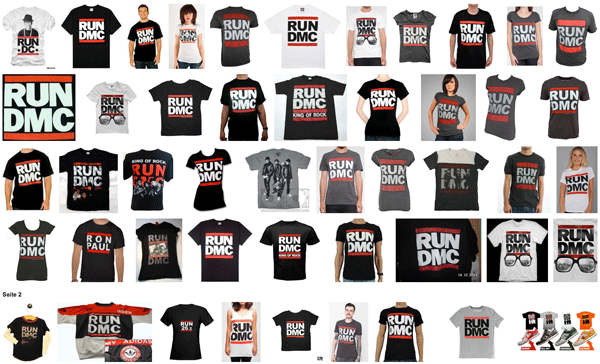 Bandshirts Run DMC Bandshirts Run DMC