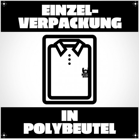 Einzelverpackung im Polybeutel