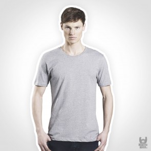 Earth Positive Men's Organic Band Slim-Fit T-Shirt - aus 100% Bio-Baumwolle