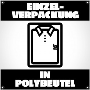 Einzelverpackung im Polybeutel