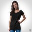 Build Your Brand Ladies Wideneck Tee
