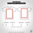 Fruit of the Loom Valueweight Band T-Shirt - max. Druckflaeche