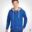Contrasted Zipped Hooded Jacket