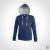 French Navy/Grey Melange